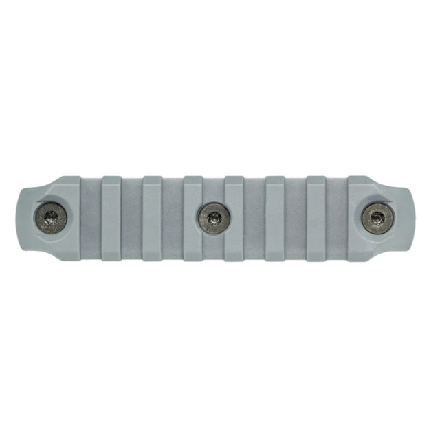 Bravo Company MFG KeyMod Picatinny Nylon Rail Section 4in Wolf Gray - Bravo Company Mfg