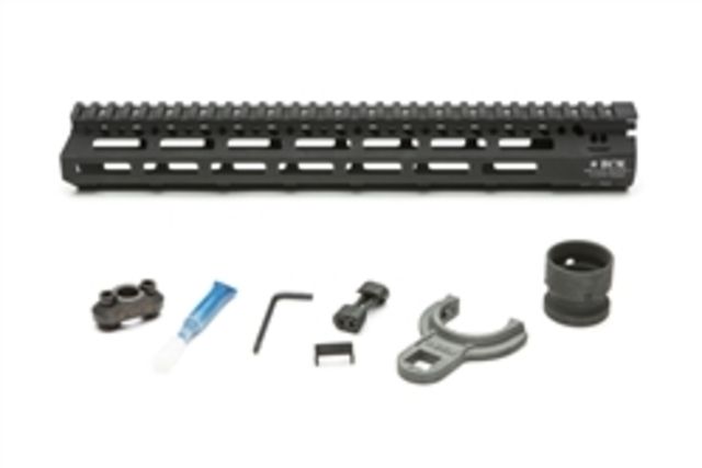USED Bravo Company MFG MCMR M-LOK Compatible Modular Rail 13 inch Steel Barrel Nut/Hardware/Sling Mount Black - Bravo Company Mfg