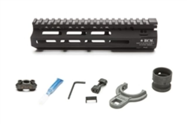 USED Bravo Company MFG MCMR M-LOK Compatible Modular Rail 8 inch Steel Barrel Nut/Hardware/Sling Mount Black BCM- EDEMO5 Used Condition - Bravo Company Mfg