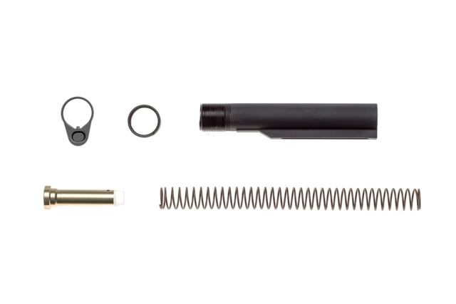 EDEMO Bravo Company Mil-Spec Carbine Stock Hardware Mounting Kit W/Buffer/Spring/Hardware Aluminum Black BCM-STOCK-HARDWARE-KIT EDEMO10 - Bravo Company Mfg