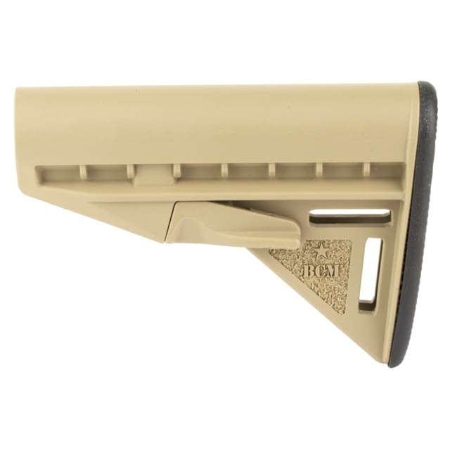 Bravo Company MFG Mod 3 Stock Fits Mil Spec Buffer Tube Flat Dark Earth - Bravo Company Mfg