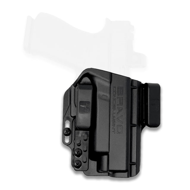 Bravo Concealment IWB Torsion Holster W/ Waistband Clips, Glock 48 MOS, Right Hand, Polymer, Black, BC20-1031 by USA Bravo Concealment Concealed Holsters