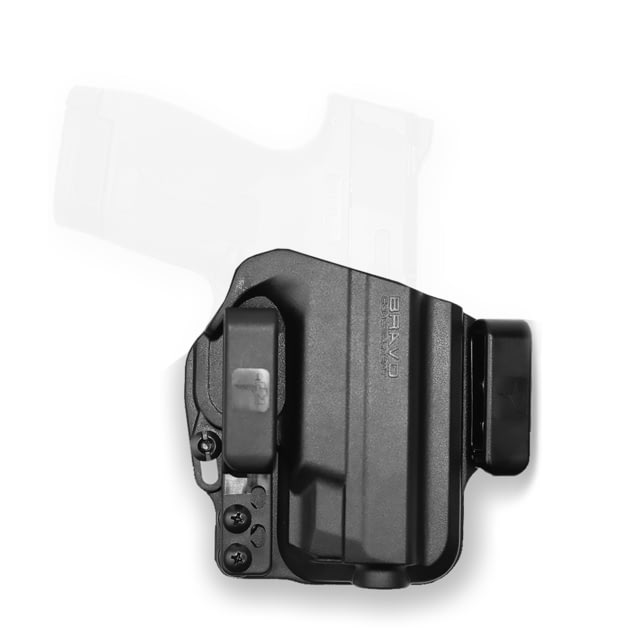 Bravo Concealment IWB Torsion Holster 3.0 S&W M&P 940 Shield Shield 2.0 Right Hand 1.5in Belt Clips Black Small