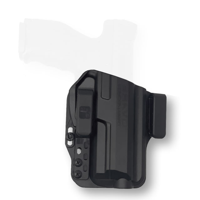 Bravo Concealment IWB Torsion Holster W/ Waistband Clips SIG Sauer P320 Compact Right Hand Polymer Black - Bravo Concealment