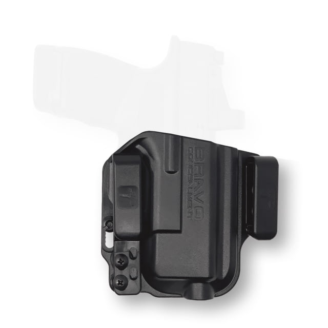 Bravo Concealment IWB Torsion Holster W/ Waistband Clips Springfield Hellcat Right Hand Polymer Black