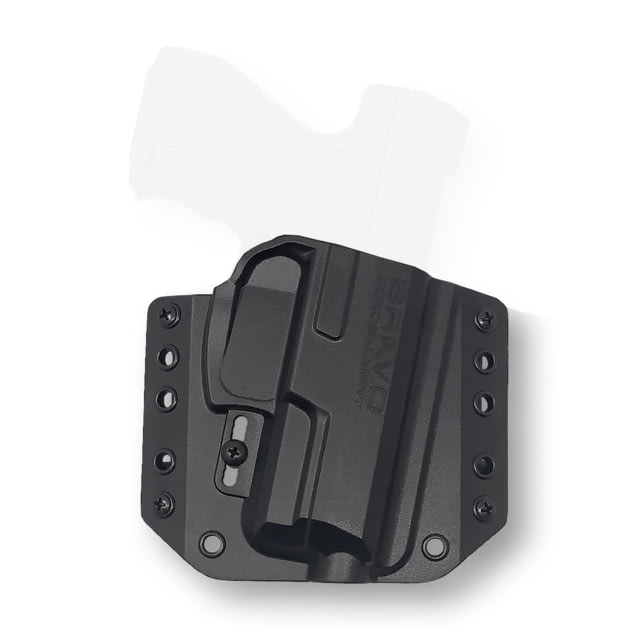 Bravo Concealment OWB BCA Holster W/ 1.5 in Belt Loops HK VP9SK Right Hand Polymer Black