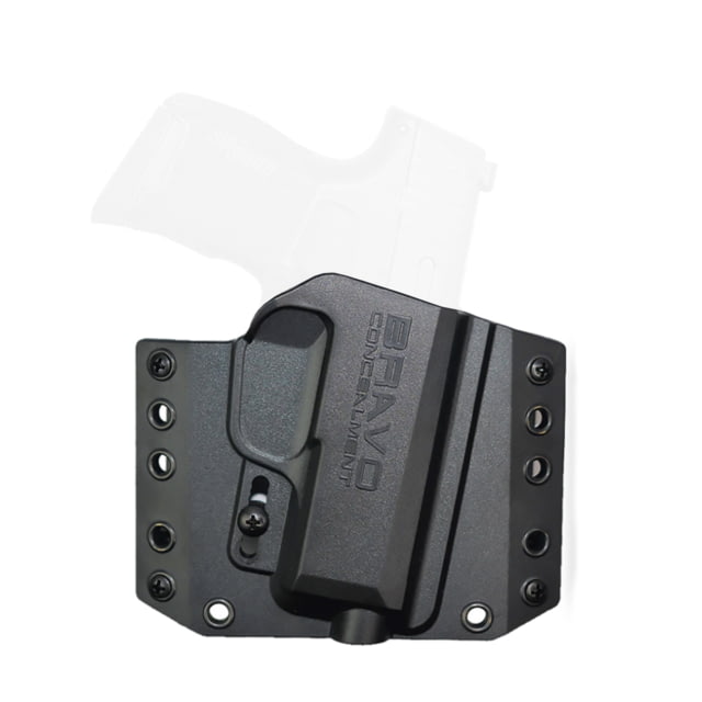 Bravo Concealment OWB BCA Holster W/ 1.5 in Belt Loops Sig Sauer P365 Right Hand Polymer Black
