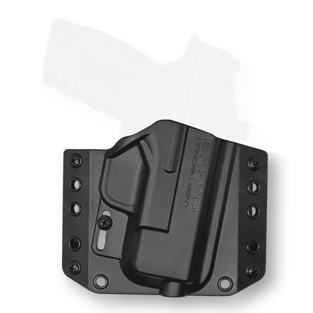 Bravo Concealment OWB BCA Holster W/ 1.5 in Belt Loops Springfield Hellcat Right Hand Polymer Black