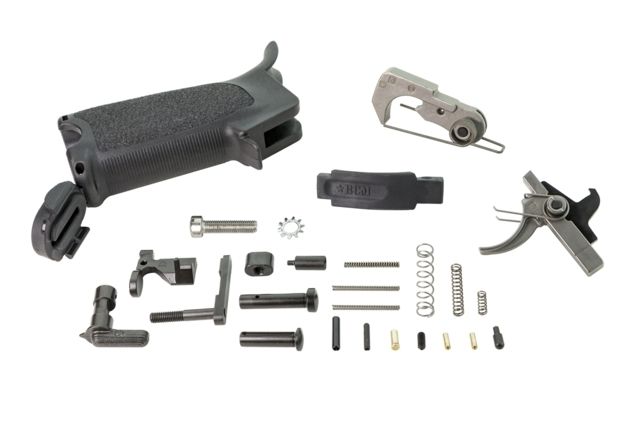 EDEMO Bravo Company Gunfighter AR-15 Enhanced Lower Parts Kit .223 Black ELPK-BLK EDEMO3 - Bravo Company Mfg