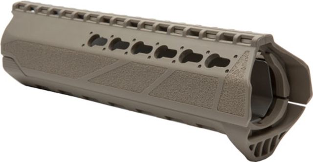 Bravo Company MFG Bcmgunfighter Pkmr Polymer Keymod Rail Mid Length, Flat Dark Earth - BCM-PKMR-MID-FDE by USA Bravo Company Mfg AR15 Gun Handguards & Forends