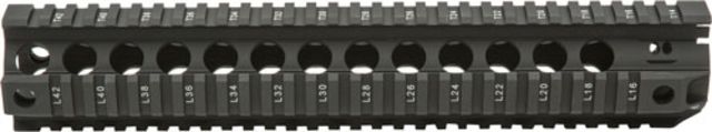 EDEMO Bravo  BCMGunfighter AR-15 Quad Rail 12 6061-T6 Aluminum Black Hard EDEMO2 - Bravo Company Mfg
