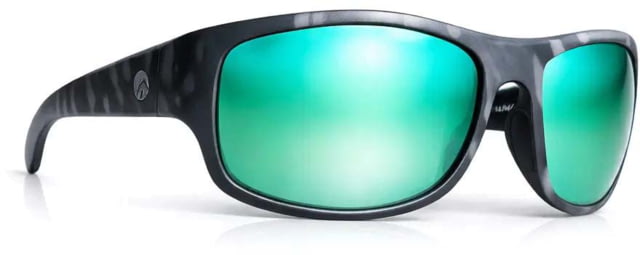 BREAKLINE OPTICS Bandit Sunglasses Camo Black /Ghost Green Mirror - Breakline Optics
