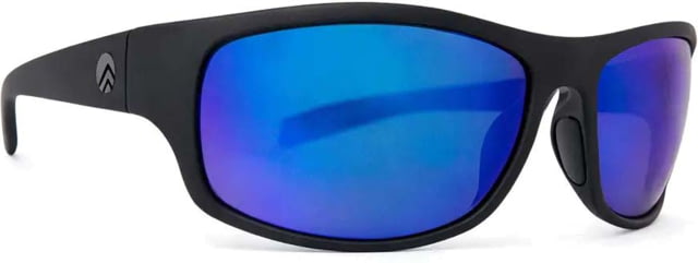 BREAKLINE OPTICS Bandit Sunglasses Matte Black / Blue Mirror