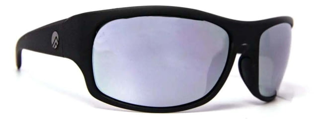 BREAKLINE OPTICS Bandit Sunglasses Matte Black / Silver Mirror