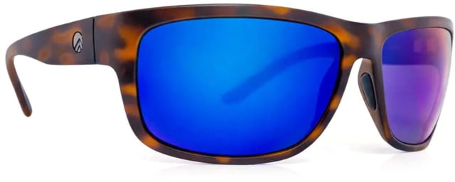 BREAKLINE OPTICS Bertha Sunglasses Brown Tortoise / Blue Mirror