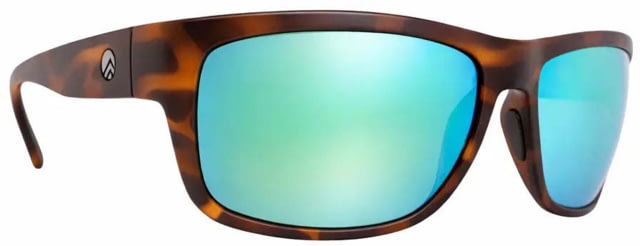 BREAKLINE OPTICS Bertha Sunglasses Brown Tortoise / Ghost Green Mirror