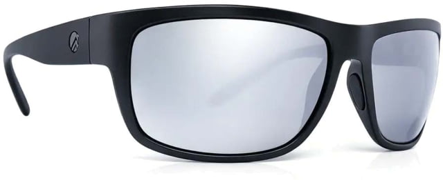 BREAKLINE OPTICS Bertha Sunglasses Matte Black / Silver Mirror