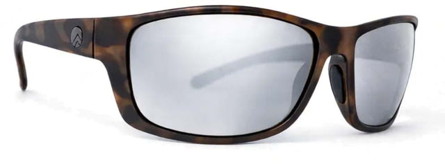 BREAKLINE OPTICS Cahaba Sunglasses Brown Tortoise / Silver Mirror - Breakline Optics