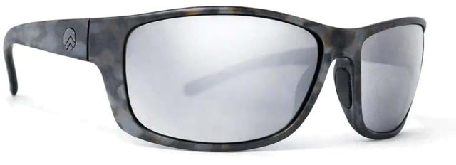 BREAKLINE OPTICS Cahaba Sunglasses Gunmetal Tortoise / Silver Mirror
