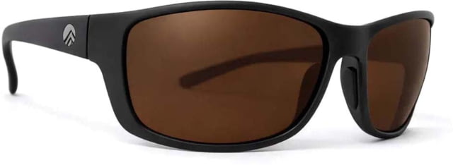 BREAKLINE OPTICS Cahaba Sunglasses Matte Black / Copper /No Mirror