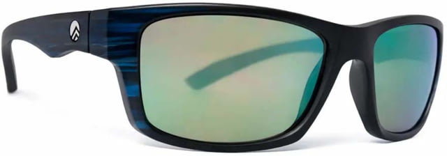 BREAKLINE OPTICS Oversoul Sunglasses Blueline / Ghost Green Mirror