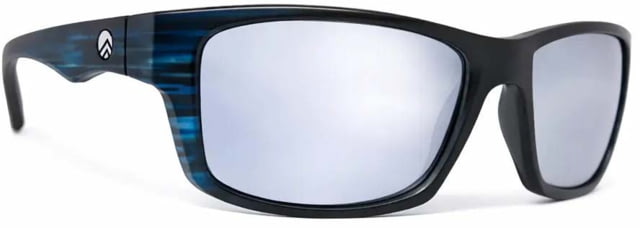 BREAKLINE OPTICS Oversoul Sunglasses Blueline / Silver Mirror - Breakline Optics