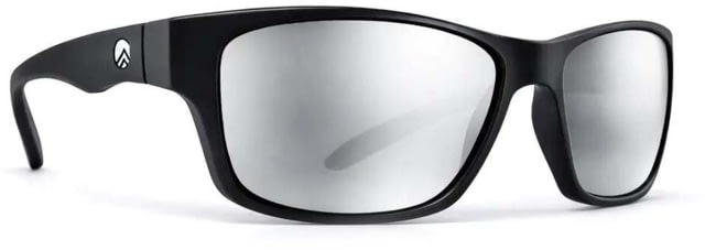 BREAKLINE OPTICS Oversoul Sunglasses Matte Black / Silver Mirror