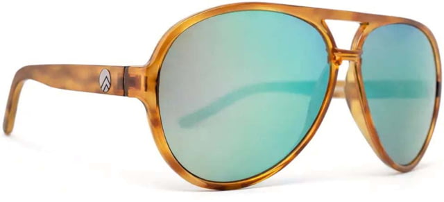 BREAKLINE OPTICS Roadie Sunglasses Honey Havana / Ghost Green Mirror