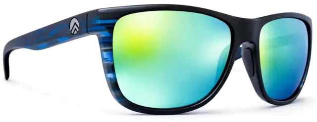 BREAKLINE OPTICS Stash Sunglasses Blueline / Ghost Green Mirror