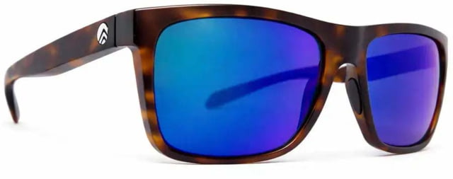 BREAKLINE OPTICS Stash Sunglasses Brown Tortoise / Blue Mirror