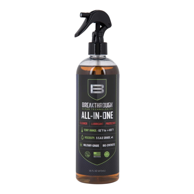 Breakthrough Clean Technologies Battle Born All-in-One Trigger Spray Bottle 16oz