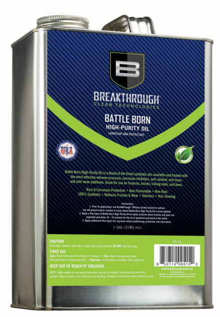 Breakthrough Clean Technologies Battle Born High-Purity Oil 1 Gallon