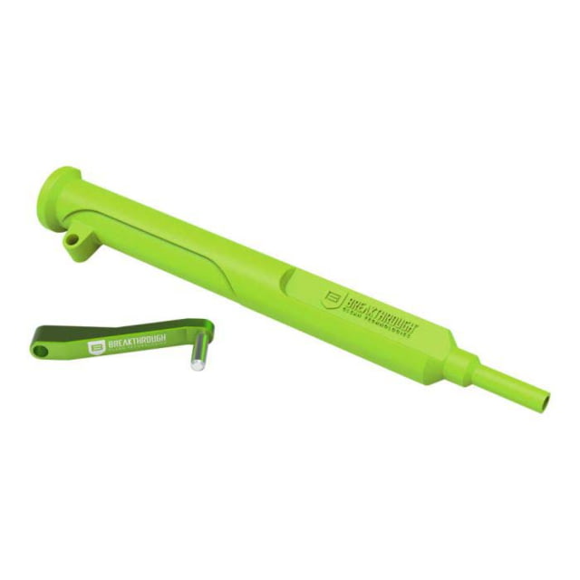 Breakthrough Clean Technologies AR15 Bore Guide w/ Pivot lock Green AR15