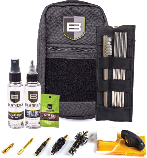 Breakthrough Clean Technologies Rod Cleaning Kit for .308 cal/7.62mm Rifles Black - Breakthrough Clean Technologies