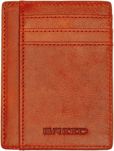 Breed Chase Front Pocket Wallet Orange One Size - Breed