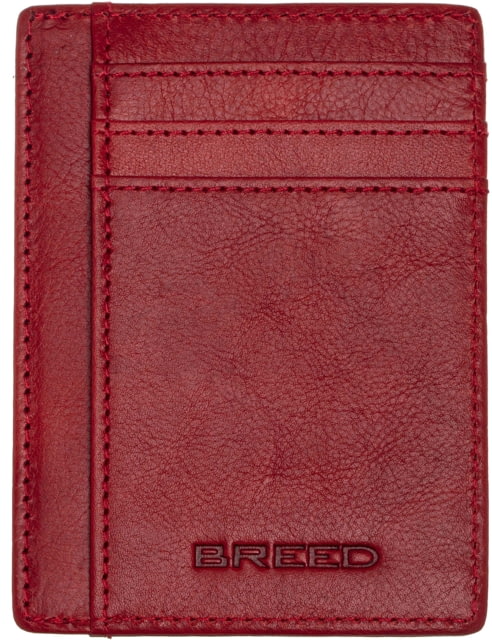 Breed Chase Front Pocket Wallet Red One Size - Breed