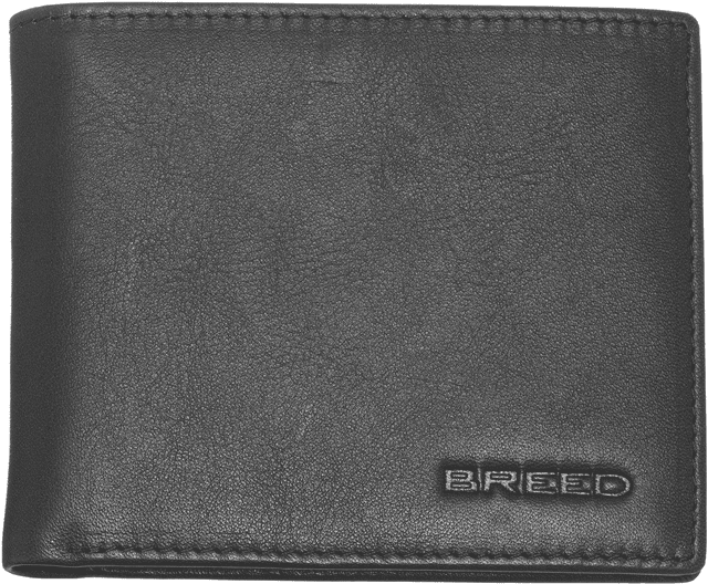 Breed Locke Bi-Fold Wallet Black One Size - Breed