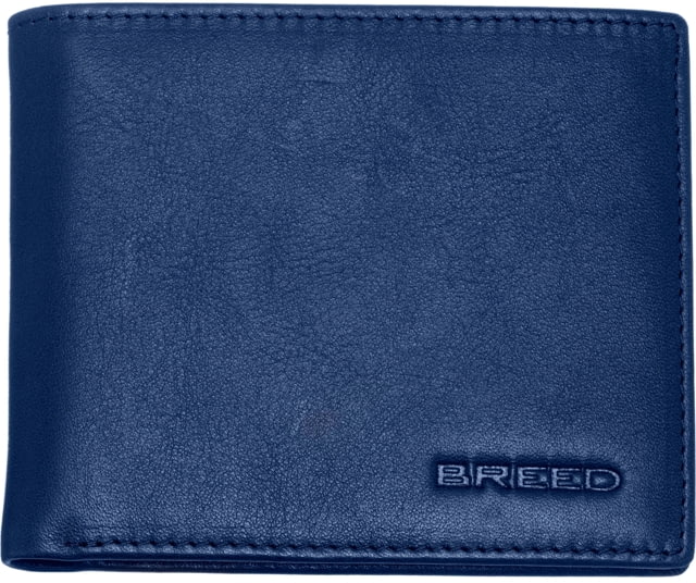 Breed Locke Bi-Fold Wallet Navy One Size - Breed