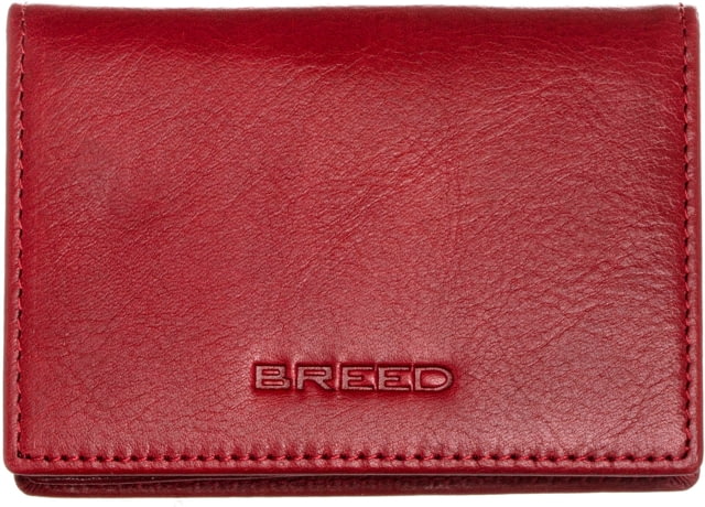 Breed Porter Bi-Fold Wallet Maroon One Size - Breed