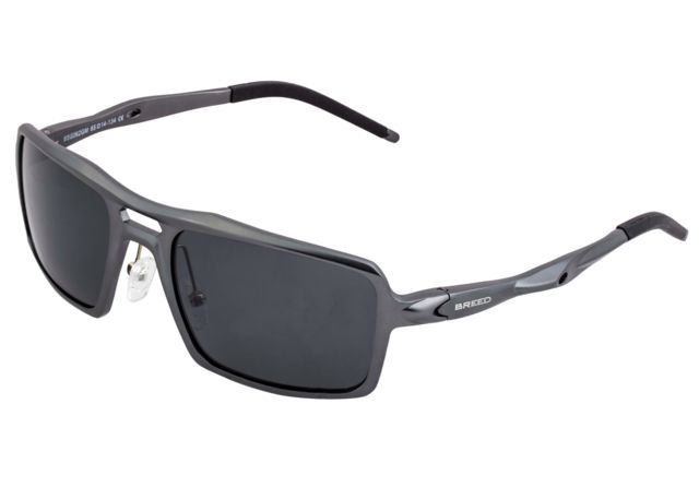 Breed Sunglasses Orpheus Polarized Sunglasses - Men's Gunmetal/Black One Size - Breed Sunglasses