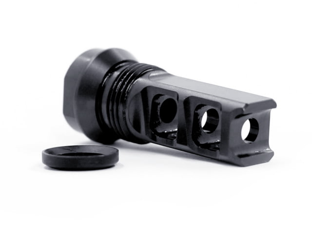 Breek Arms 2BO 2 Port Muzzle Brake 223/556 1/2x28 Black - Breek Arms