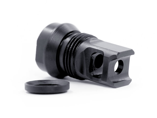 Breek Arms 2BO-S Short Single Port Muzzle Brake 223/556 1/2x28 Black - Breek Arms