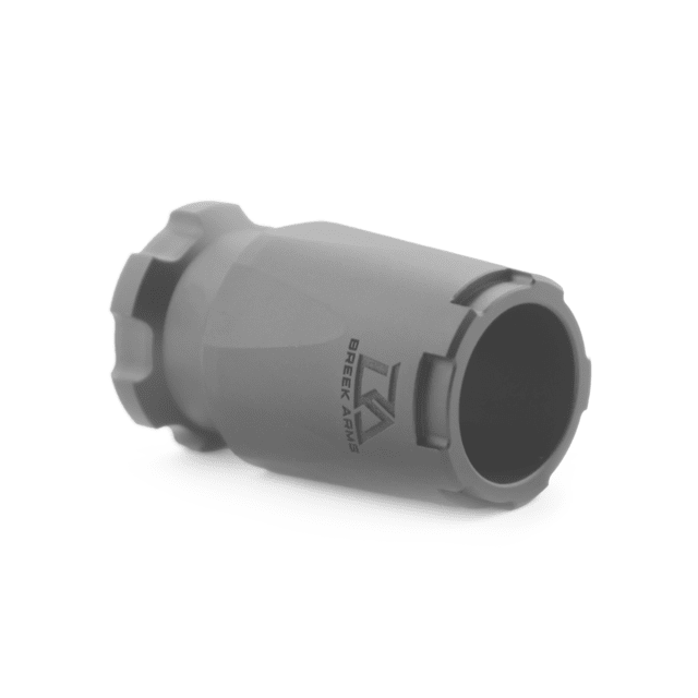 Breek Arms Castle Blast Shield C Style Concussion Muzzle Device 13/16x16 Thread Black - Breek Arms