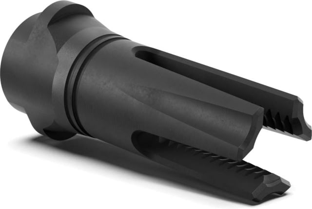 Breek Arms Breek-LOK Muzzle Devices Triplet Flash Hider .30 Carbine M14x1 LH Nitride Black - Breek Arms