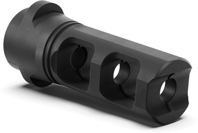 Breek Arms Breek-LOK Twin Port Muzzle Brake .30Cal M14x1LH TPI Black - Breek Arms