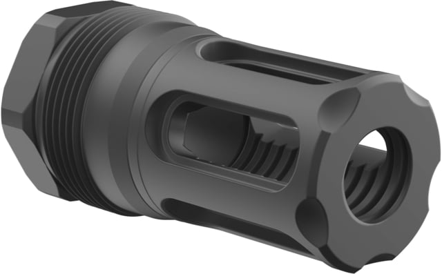 Breek Arms Plan B Sentinel Closed Flash Hider .223 Remington/5.56x45mm NATO 1/2x28 Nitride Black - Breek Arms
