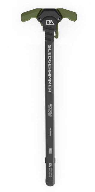 Breek Arms Sledgehammer AR-10 Ambidextrous Charging Handle Green