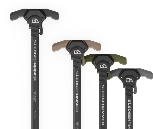 USED Breek Arms Sledgehammer AR-10 Ambidextrous Charging Handle Gray  EDEMO1 Condition Like New Inspect and Rebox - Breek Arms