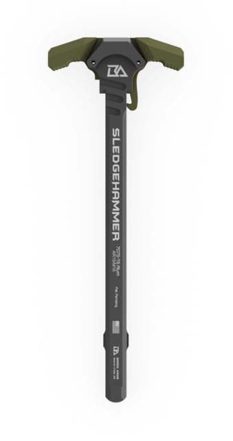 Breek Arms Sledgehammer AR-15 Ambidextrous Charging Handle Green - Breek Arms