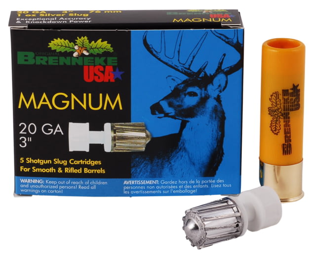 nneke Magnum 20 Gauge 1 Oz 3in Centerfire Shotgun 5 Rounds Ammo
